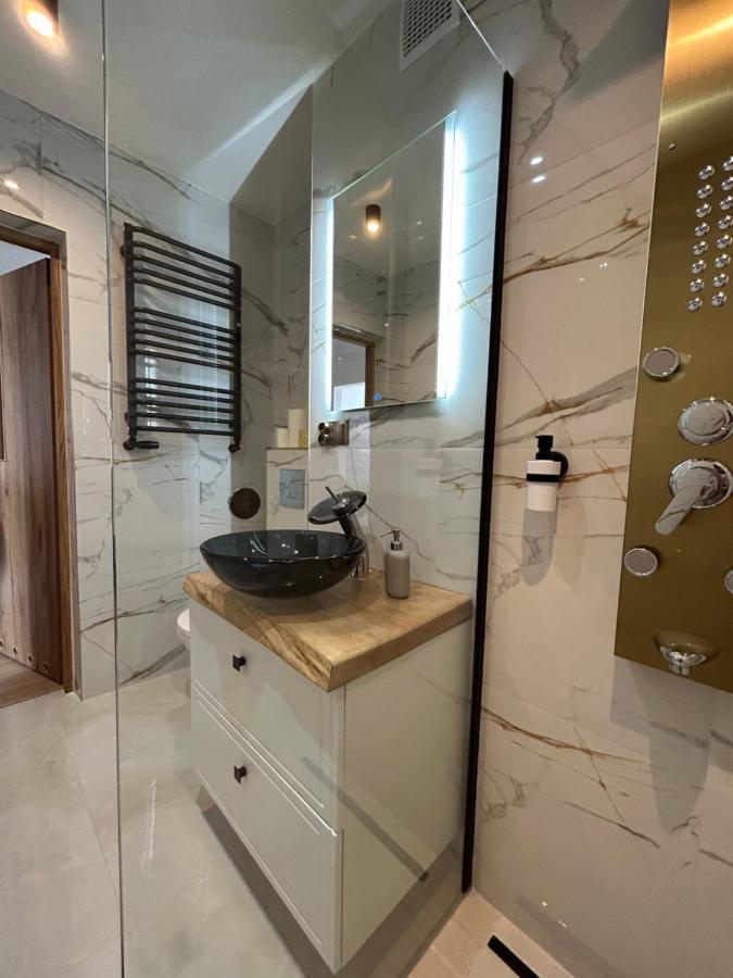 Apartament Z Widokiem Na Gdansk I Zatoke Free & Priv Parking Exteriör bild