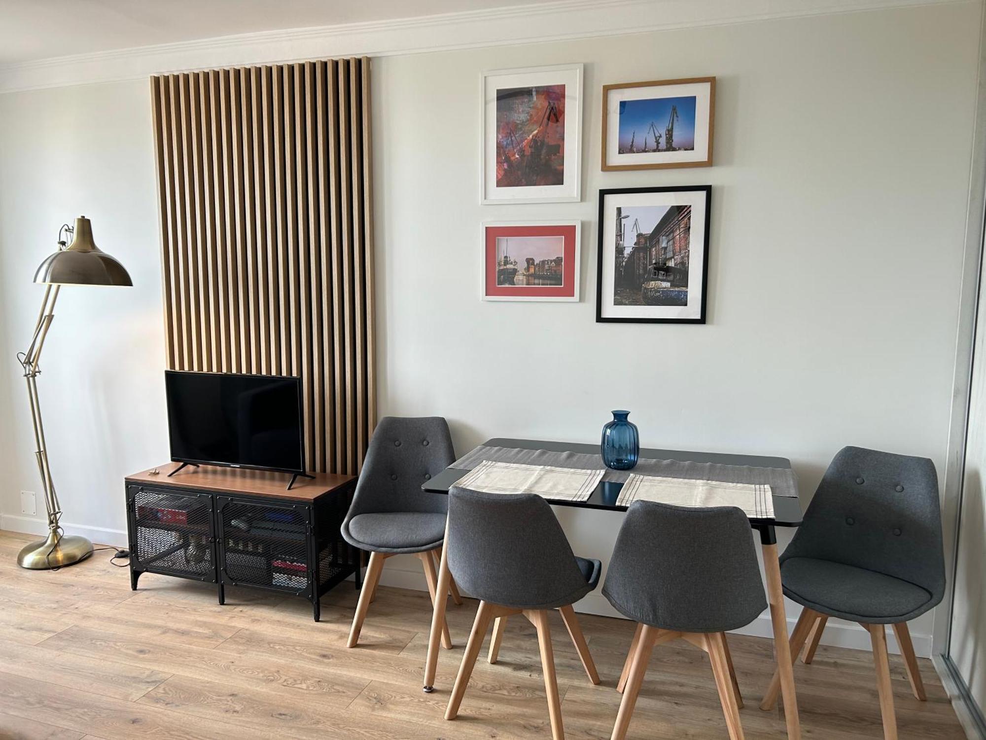 Apartament Z Widokiem Na Gdansk I Zatoke Free & Priv Parking Exteriör bild
